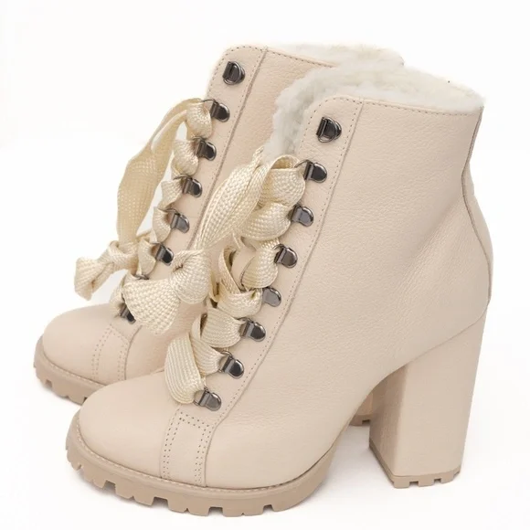 Schutz. Zara Lace Up Boots. - Picture 5 of 15